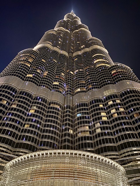 Burj Khalifa- places to go in Dubai